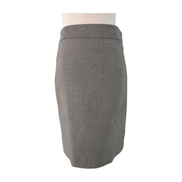 Moschino Dresses & Skirts - Moschino Houndstooth‎ Pencil Skirt Made in Italy Virgin Wool Women Size 8